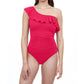 Profile By Gottex - Ruffle One Shoulder One Piece Swimsuit