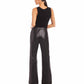 Fifteen Twenty - Finley Faux Leather Wide-leg Pants
