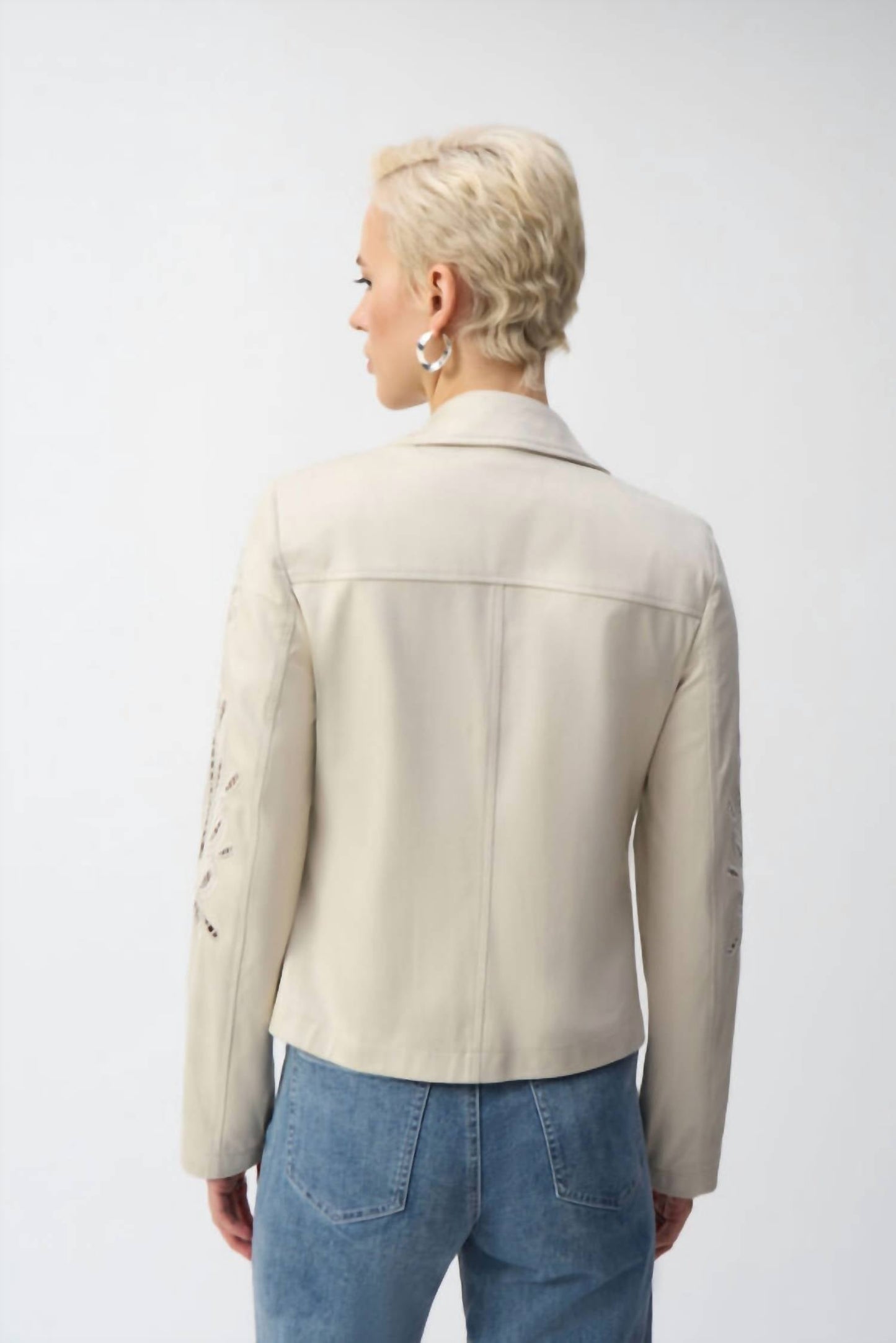 Joseph Ribkoff - Faux Suede Jacket