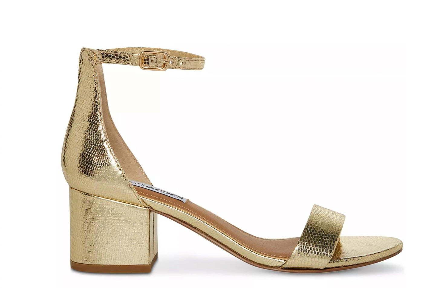 Steve Madden - Women's Ankle Strap Short Block Heel