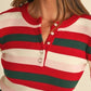 Anniewear - Carol Striped Ribbed Top
