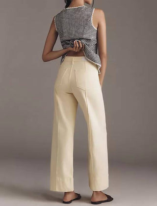 Pistola - Penny High-rise Wide-leg Ankle Jeans