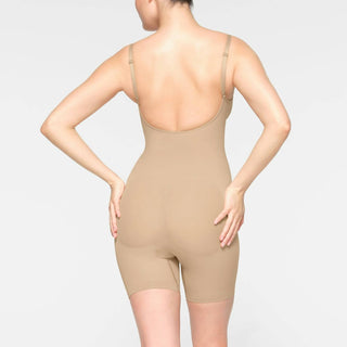 Skims - Semaless Sculpt Low Back Mid Thigh Bodysuit