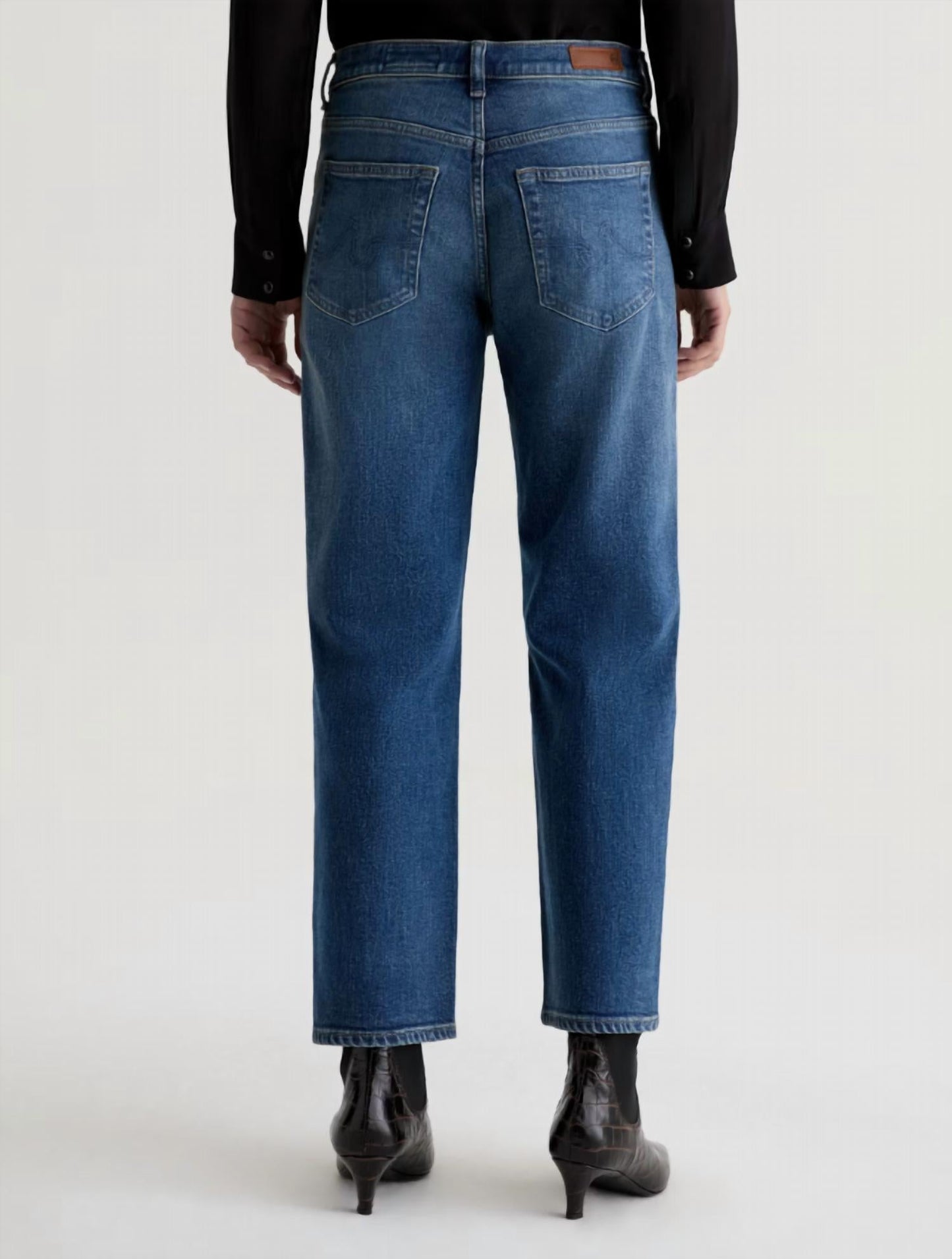 Ag Jeans - Brinley Mid Rise Straight Jeans