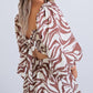 Karlie - Zebra Poplin Puff Sleeve Smock Maxi Dress