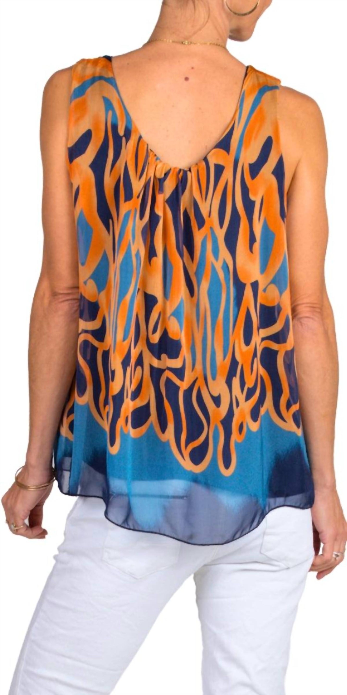 Gigi Moda - Turbinio Silk Tank Top