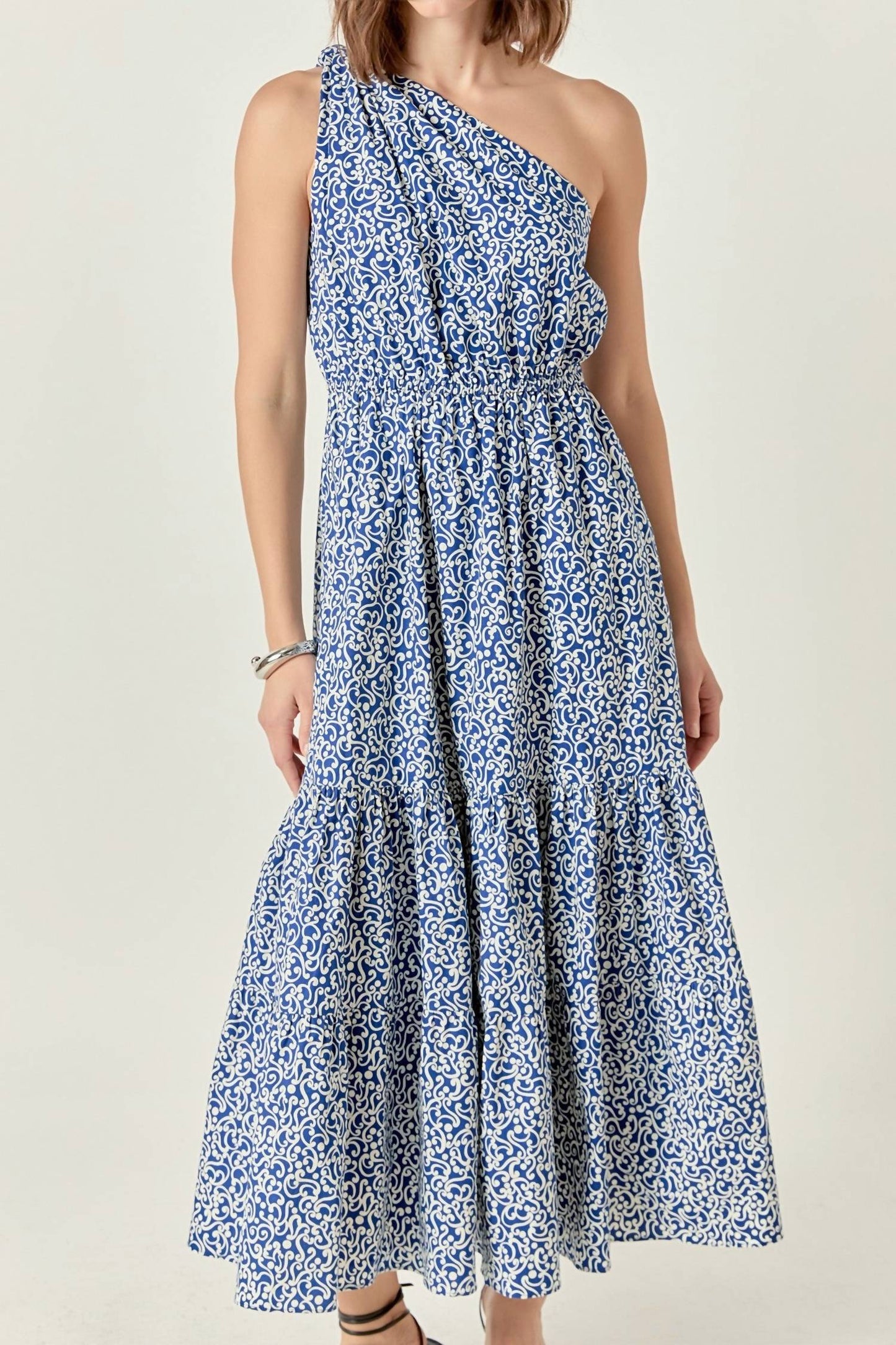 2.7 August Apparel - Anitha One Shoulder Dress