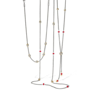 Brighton - Women's Meridian Two Tone Long Necklace