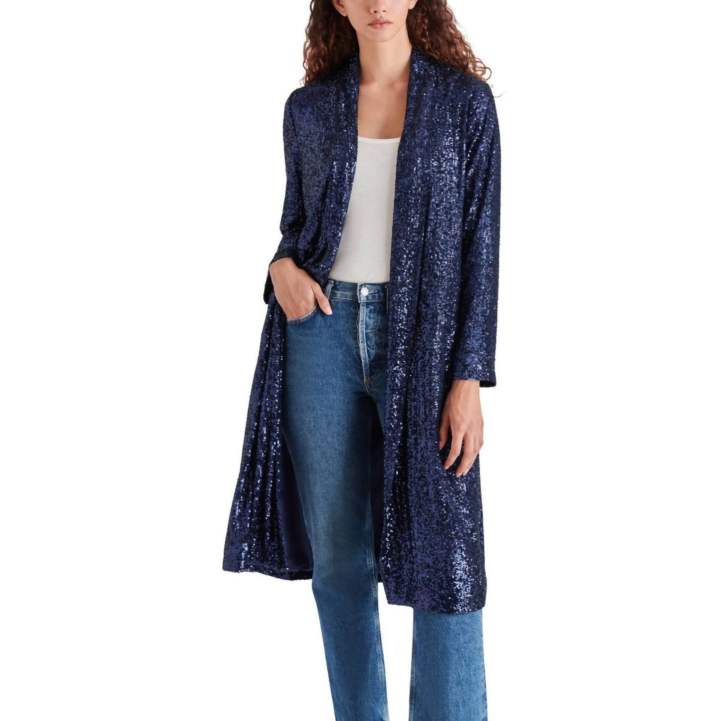 Steve Madden - Show Stopper Sequin Duster Jacket