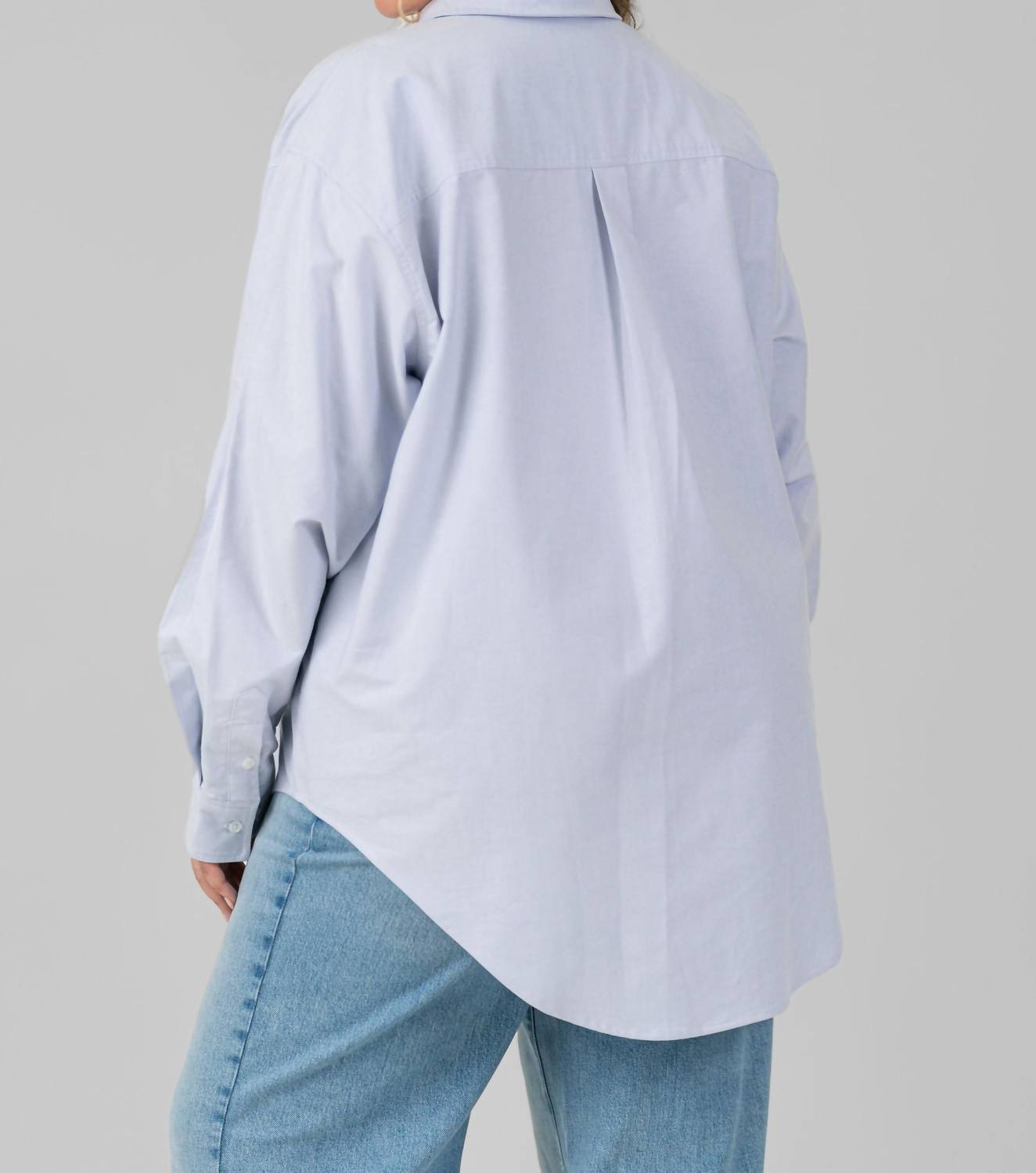 Good American - Oxford Uniform Shirt - Plus