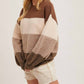 Bluivy - Women's Color Block Knit Sweater