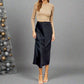 Dress Forum - Satin Midi Skirt