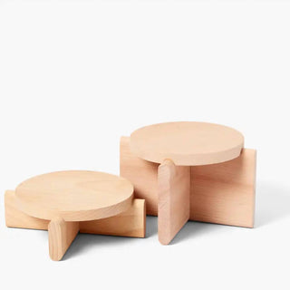 Areaware - Pedestal Beech Wood Set