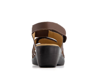 Andrea - Women's Premium Comfort Wedge Fisherman Leather Sandals