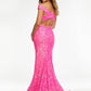 Ashleylauren - Fit And Flare Prom Dress