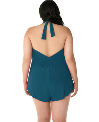 Magicsuit - Plus Size Bianca Swim Romper One Piece Swimsuit