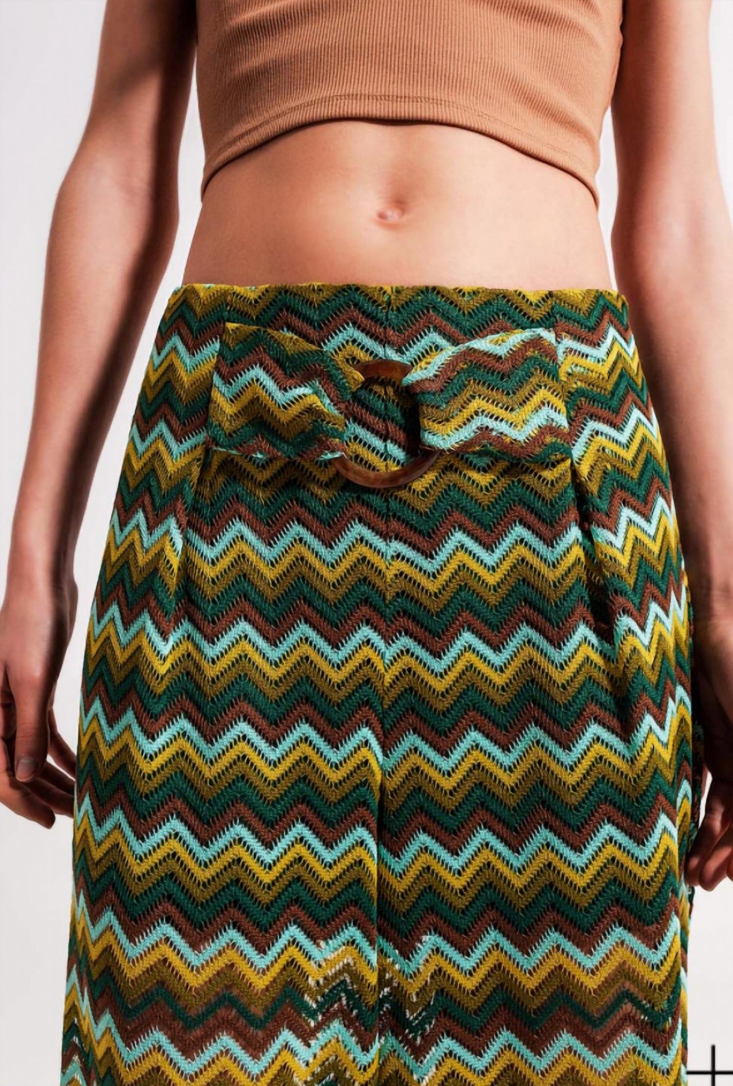 124 Voltaire - Zig Zag Crochet Pant