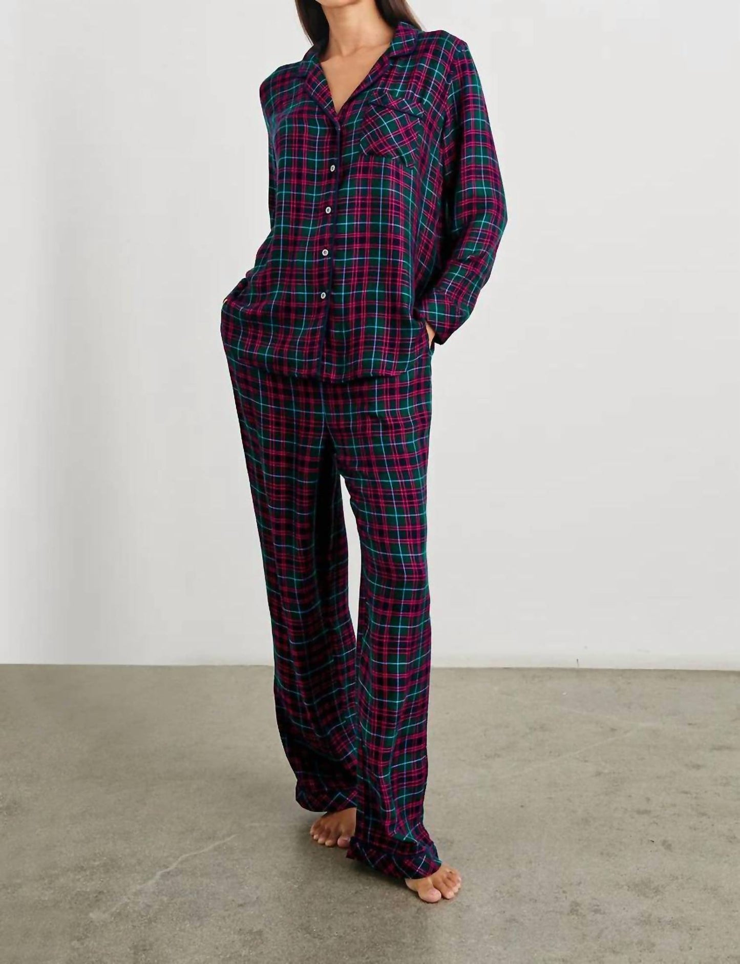 Rails - Luna Plaid Pajama Set