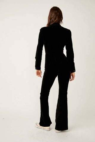 Free People - Jayde Cord Flare Jumpsuit