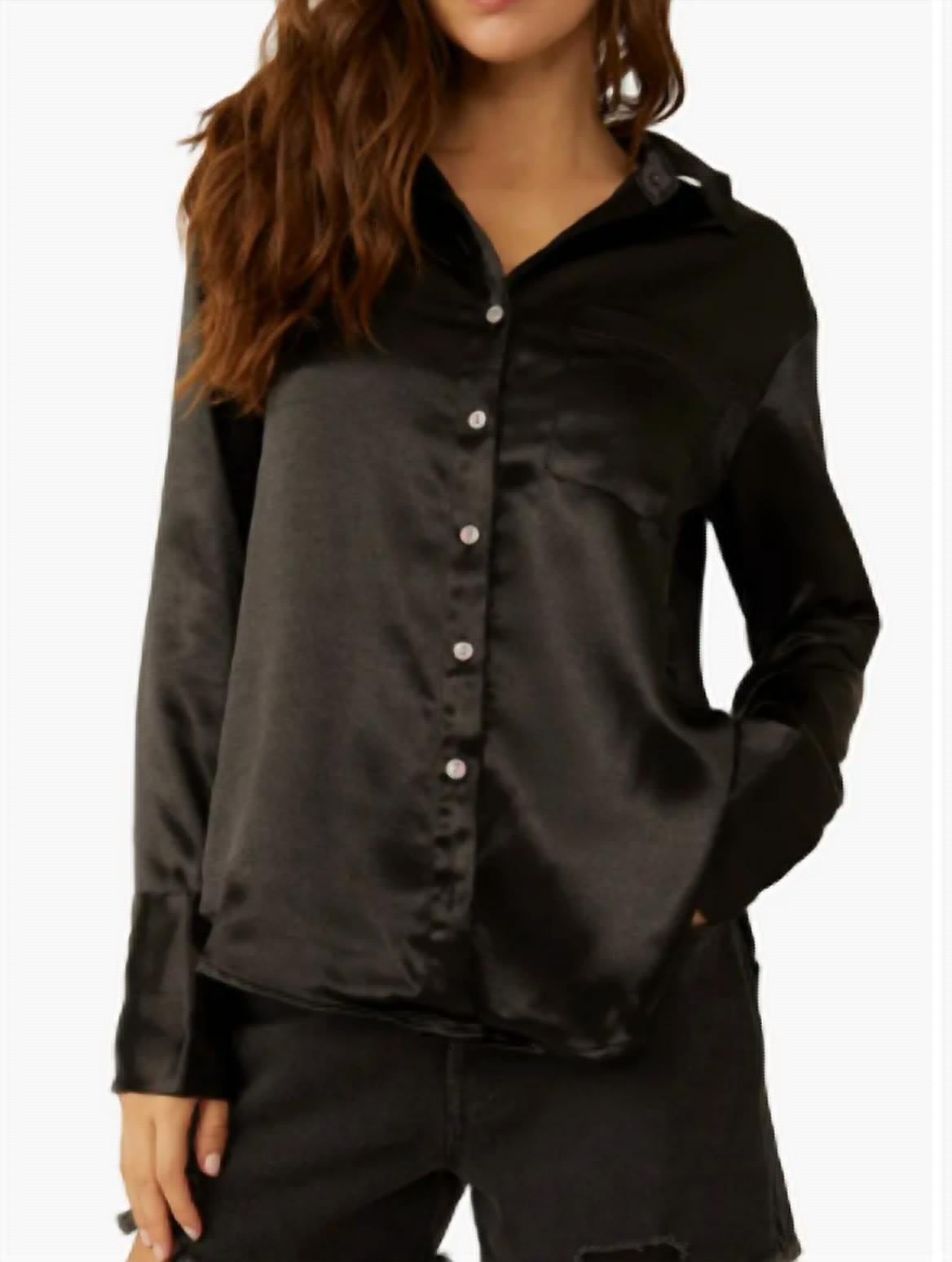 Free People - Shooting for the Moon Button Down Shirt