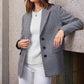 Karen Kane - Houndstooth Blazer