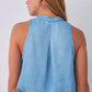 Bella Dahl - Sleeveless Elastic Waist Tank Pullover