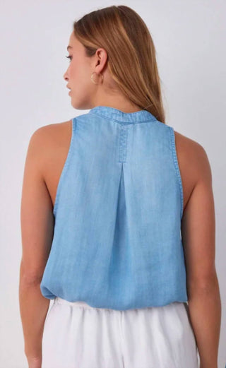 Bella Dahl - Sleeveless Elastic Waist Tank Pullover