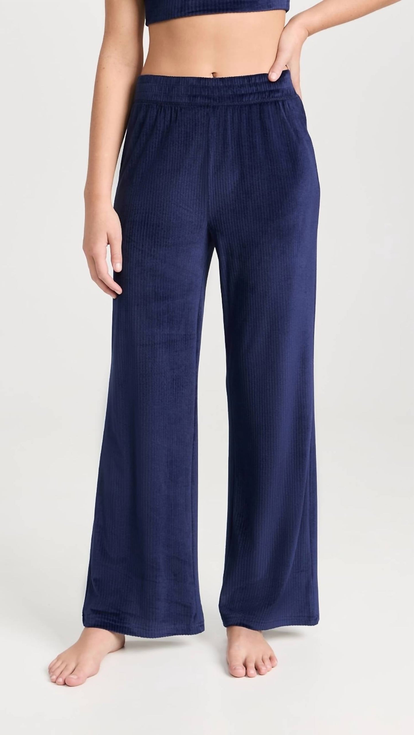 Z Supply - Flare Up Velour Pant