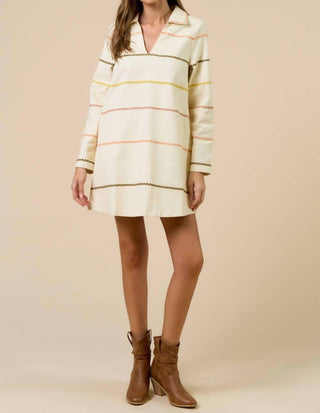 Lalavon - Retro Mini Dress