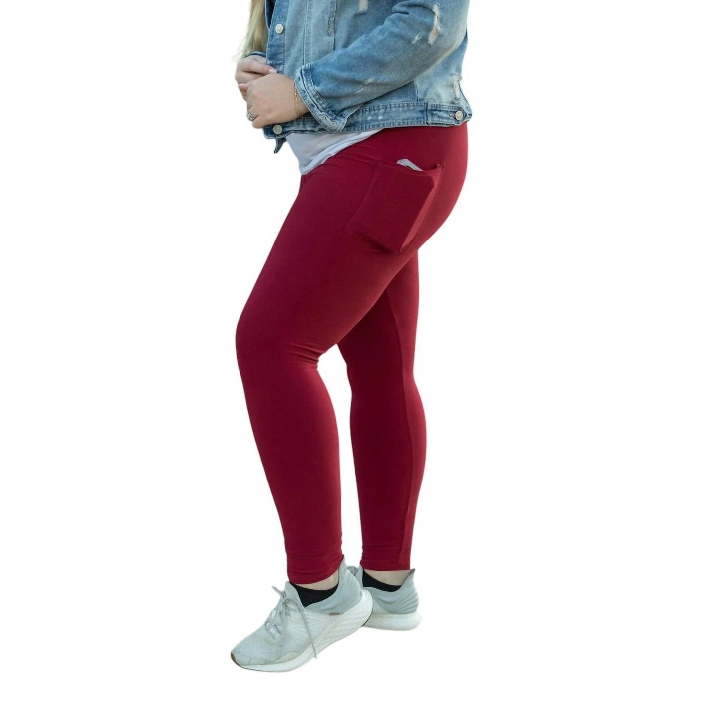 Julia Rose - Full Length Leggings With Pocket