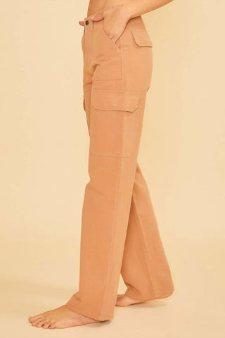 Anniewear - Straight Leg Cargo Pants