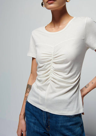 Nation Ltd - Alina Center Front Seamed Tee