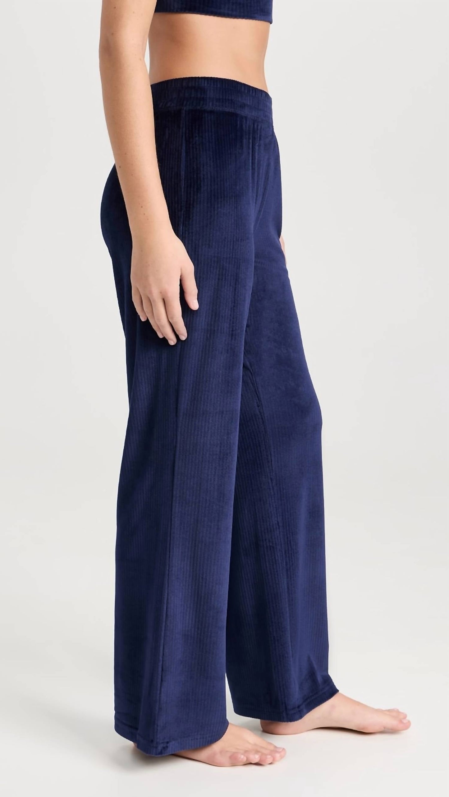 Z Supply - Flare Up Velour Pant