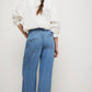 Free People - Dakota Cinched Waist Pull On Jeans