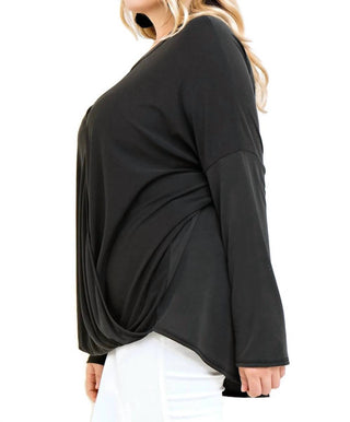 Entro - Keyhole Wrap Top