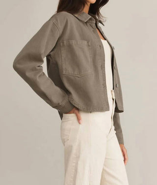 Z Supply - All Day Cropped Denim Jacket