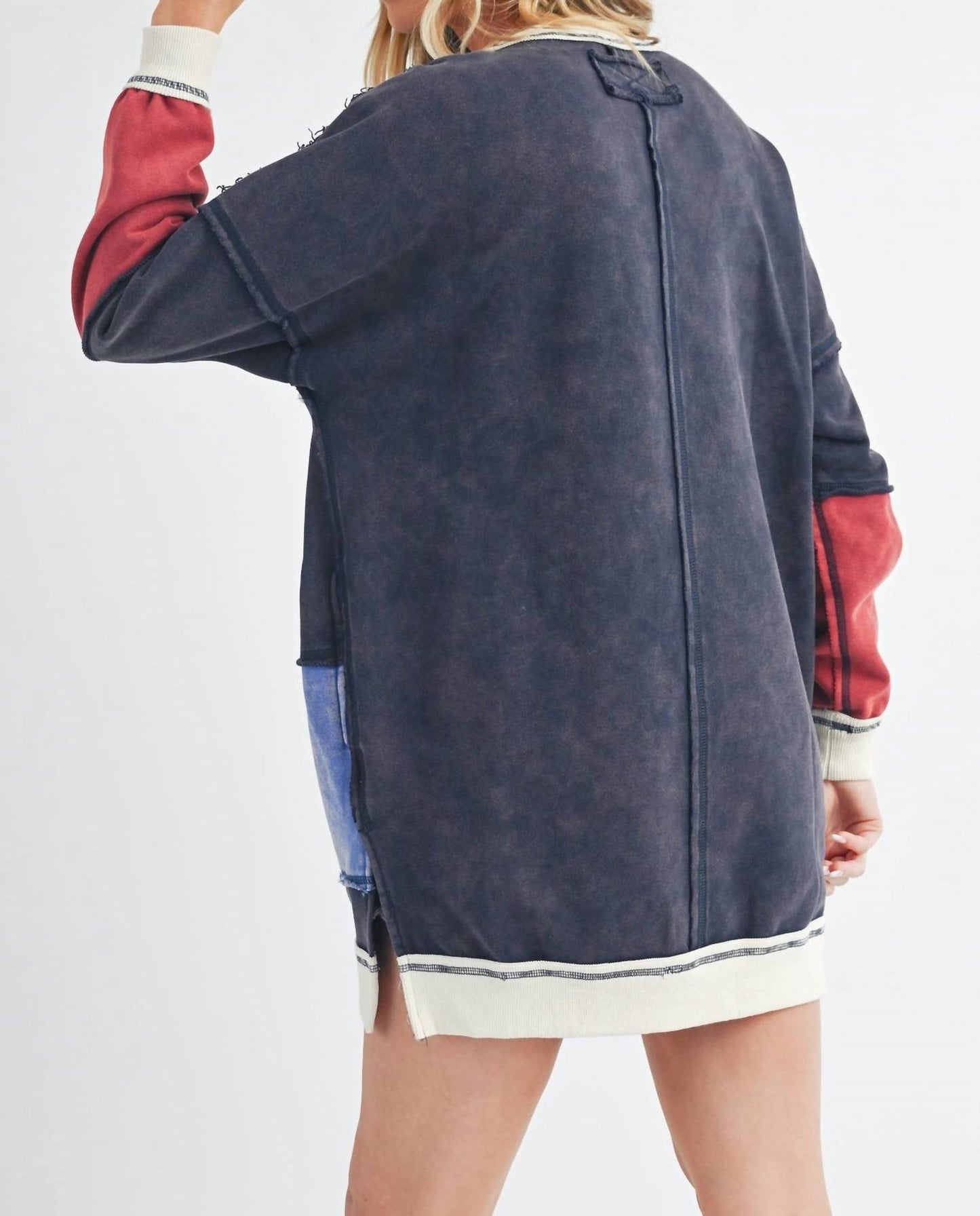 Aemi + Co - Rugby Striped Sweatshirt