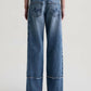 Ag Jeans - Adria Low Rise Paneled Wide Leg Jeans