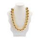 Bohemian Gemme - Women's Polished Beaded Statement Necklace