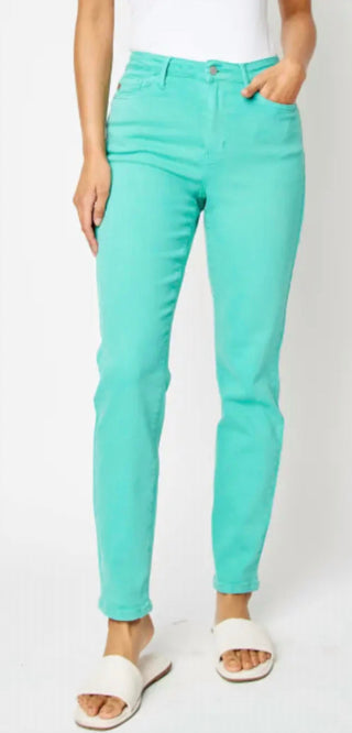 Judy Blue - Aqua Slim Jeans