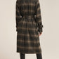 Z Supply - Women's Jackie Plaid Trench Coat