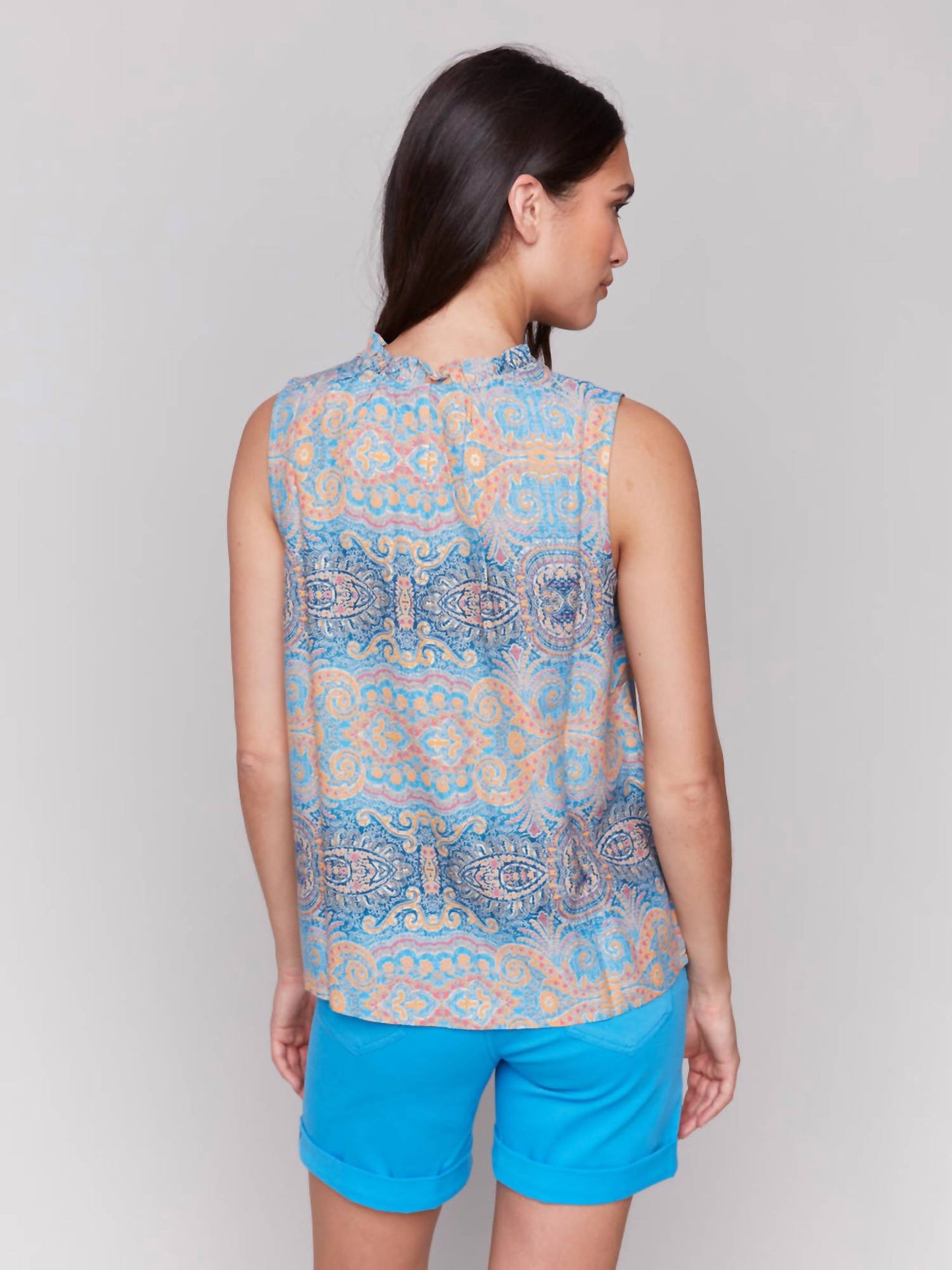 Charlie B - Printed Sleeveless Tank