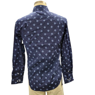 Club Room - Men's Geometric Print Woven Shirt