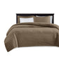 Reversible Quilt Set Mocha King/Cal King