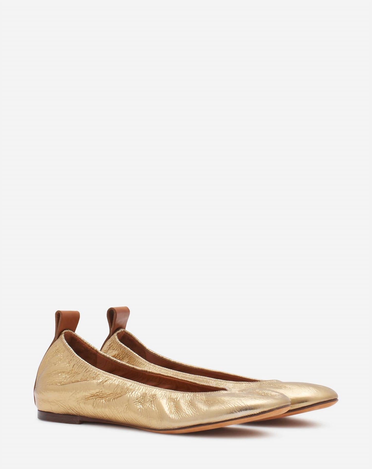 Lanvin - Women's Leather Ballerina Flat Shoes