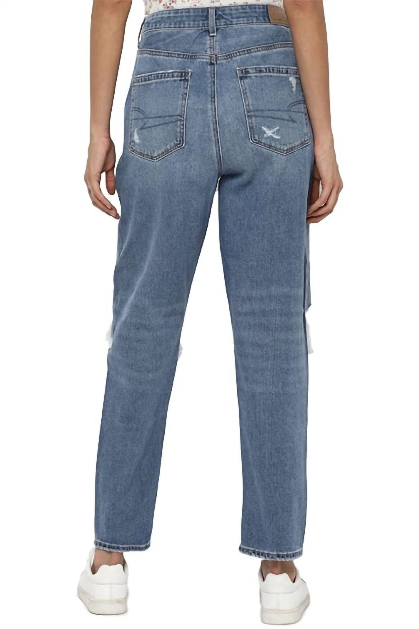 American Eagle Outfitters - Distressed Mom Jean