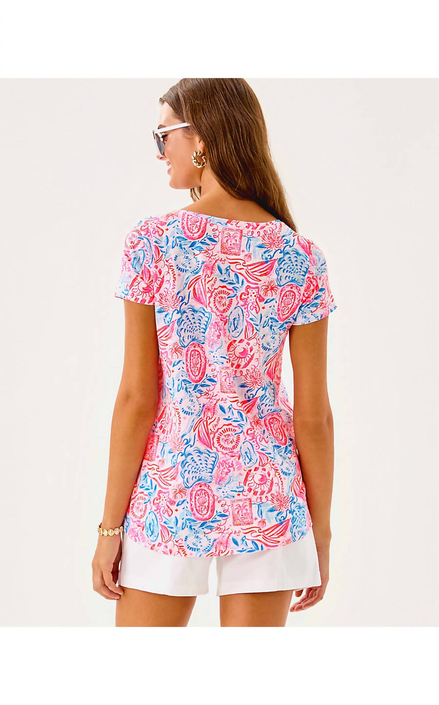 Lilly Pulitzer - Etta Scoop Neck Top