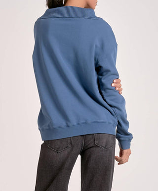 Elan - Cassandra Half Zip Sweatshirt