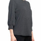 Adrianna Papell - Three-quarter Sleeve Crepe Top