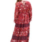 Entro - Boho Long Sleeve Dress